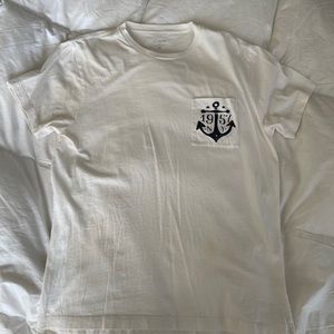 J Crew anchor t shirt. 100% cotton